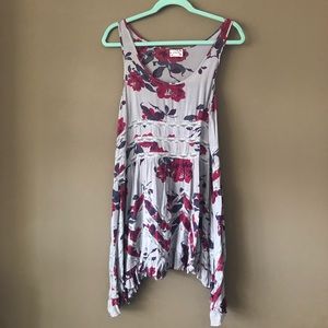 Free People Floral Lace and Voila trapeze size M